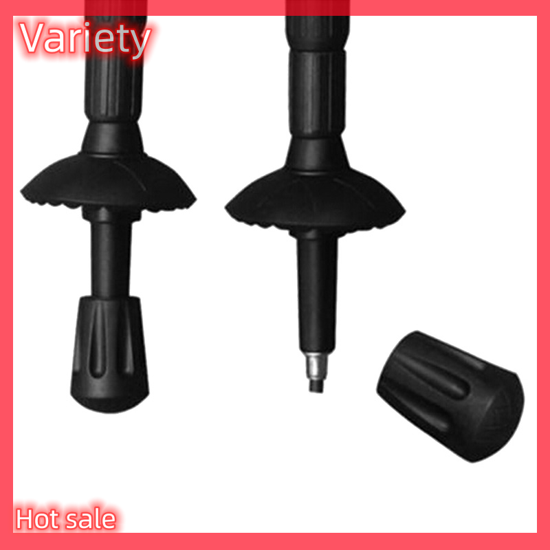 Variety ✨Hot Sale✨ 2pcs Outdoor Rubber Tip End Cap Hammers Pole Hiking Stick new