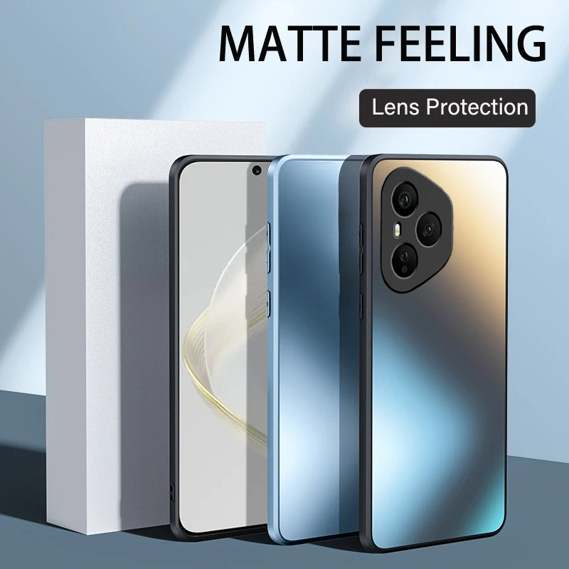 For Honor 400 Pro Case Shockproof Non-slip Matte meatl anti-fingerprint For Honor400 Pro Back cover Phone Cases. 