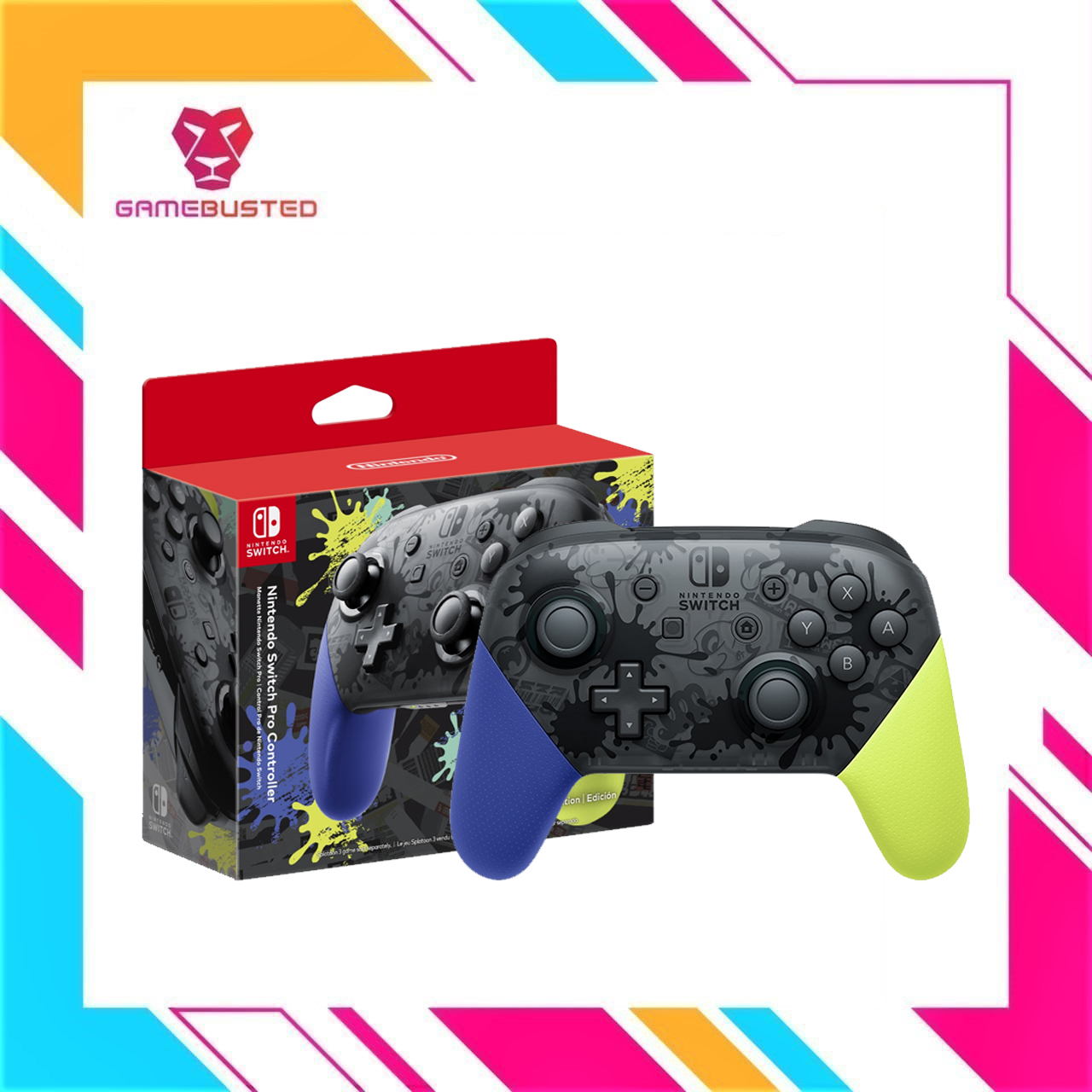 Nintendo Switch Pro Controller [Splatoon Edition] Lazada Singapore