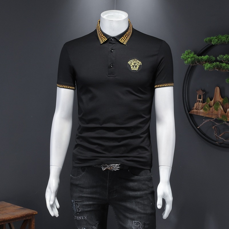 Áo thun nam tay ngắn có cổ cao cấp kiểu POLO màu đen phối viền thiết kế đơn giản dễ phối đồ, vải thun cotton co giãn form dáng trẻ trung nam tính… – OEM ,SKU : 274252238_VNAMZ-419548139 >>>🇻🇳 Top1Vietnam 🛒>>> lazada.vn 🇻🇳🇻🇳🇻🇳🛒🛍🛒