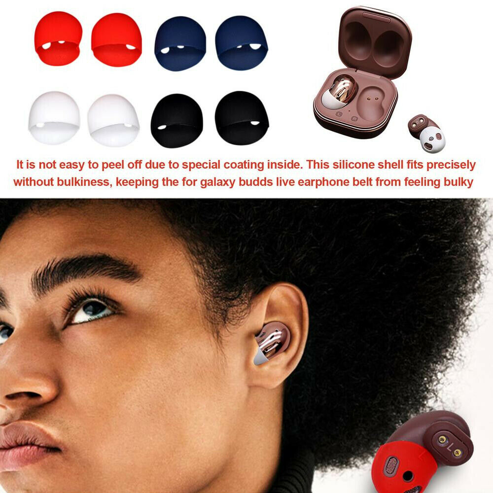 Comfortable Durable Soft Silicone Replacement Headphone Earbuds Compatible with Samsung Galaxy Buds Bluetooth Earphone Case Protective Cover
