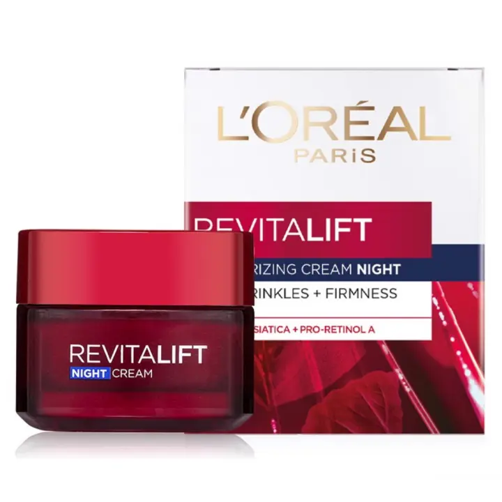 loreal night face cream