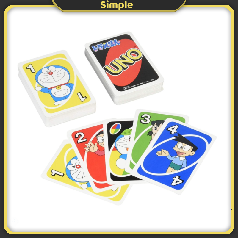 Thẻ Bài UNO Doraemon 112 Lá