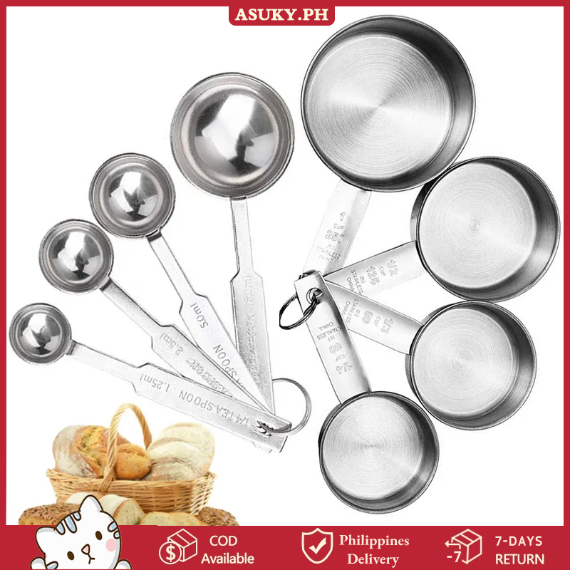 10pcs Measuring Cups Premium Stackable Tablespoons Measuring Spoon