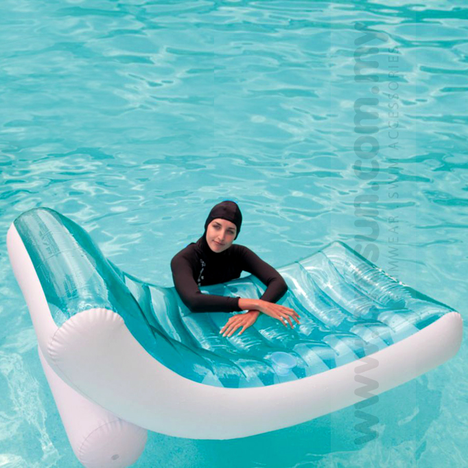 Prosun Intex Rockin Lounge Inflatable Floating Lounging Seat Pool