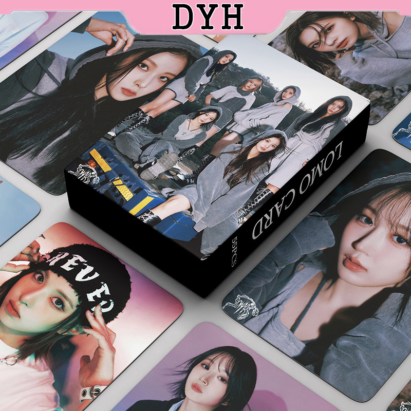 Dyh 55pcs/box nmixx photocards soñar album kpop lomo card collection card