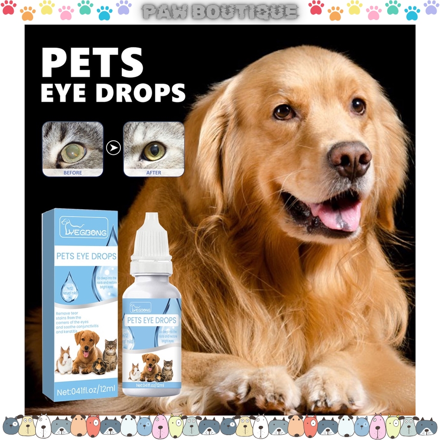【Customizable】 Eye Drops for Dogs Improve Vision Clarity Relieve Red Eyes Allergy Symptoms