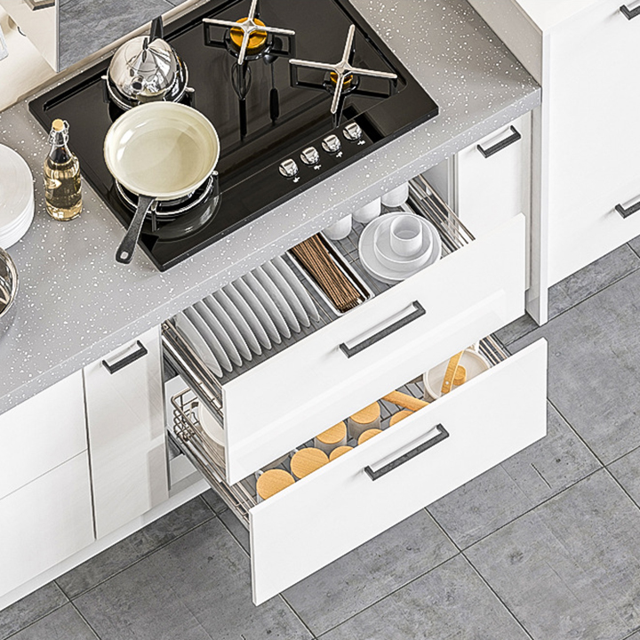 Kệ Ngăn Kéo Tủ Bếp 2 Tầng KB16