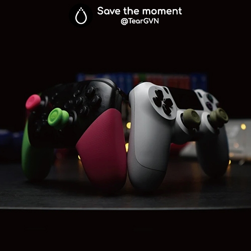 Bộ nút bọc Analog Skull & Co cho tay cầm Switch Pro Controller / PS5 / PS4 - Vỉ 3 cặp