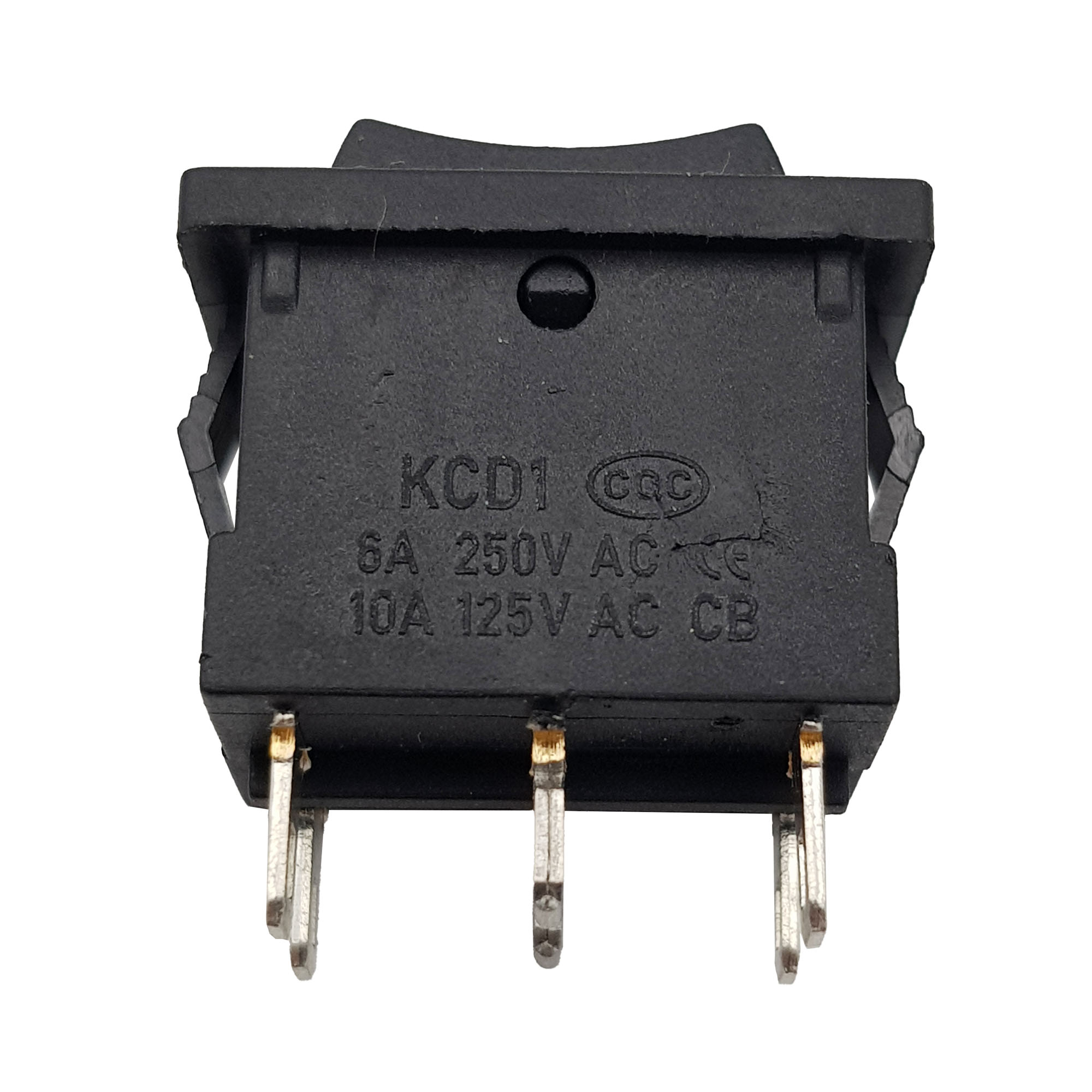 Công tắc 6 chân 3 trạng thái KCD1-203