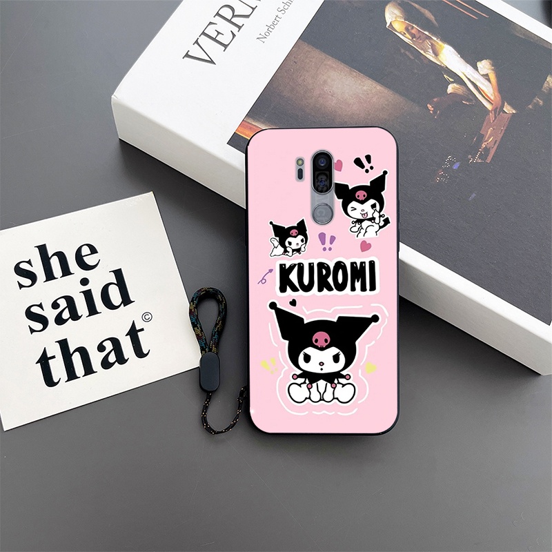 LG G7 ThinQ G7+ G7 Plus Casing Cute Kuromi Protective Phone Case