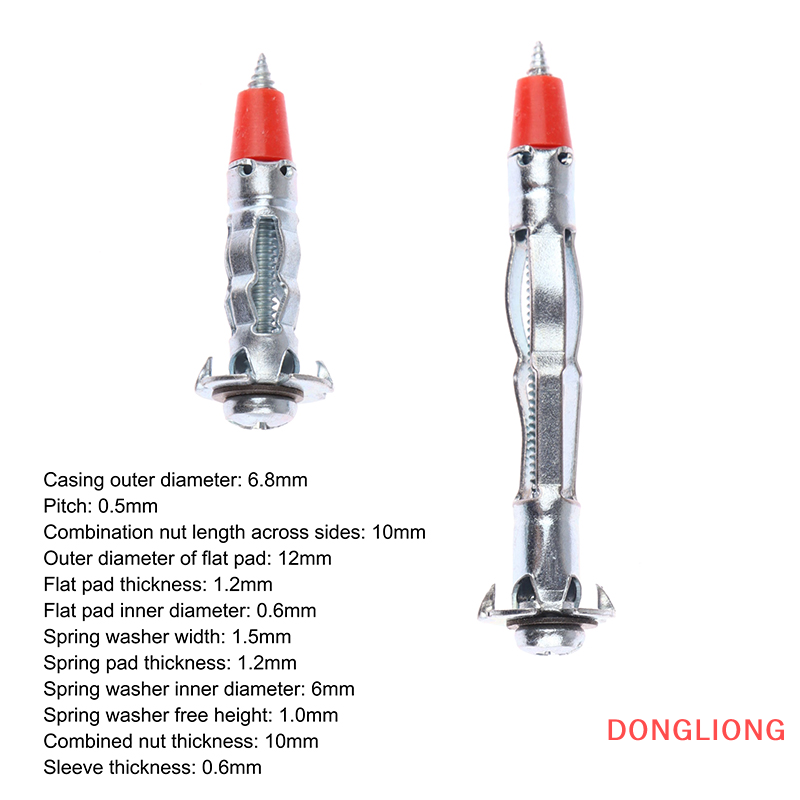 DONGLIONG Miếng đệm đứng bằng nylon