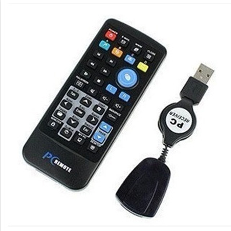 IR HTPC Wireless Mouse Remote Control Controller USB Laptop PC Wireless Media Remote Control Mouse Keyboard Center Controller