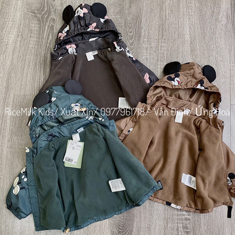 Áo khoác gió Hm xuất dư xịn