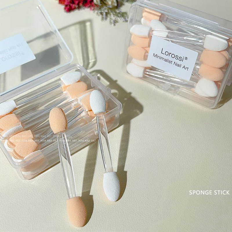 20Pcs%20Dual%20Sided%20Eyeshadow%20Sponge%20Applicators%20Disposable%20Holographic%20Chrome%20Mirror%20Nail%20Powder%20Brush%20Nail%20Art%20Tools%20JIJIN%20-%20Image%203