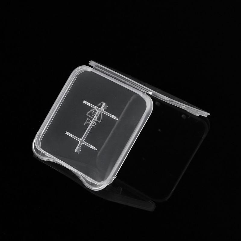 Transparent Standard Micro SD MiC TF Card Memory Card for Case Holder Box Storage Boxes (pack of 10)