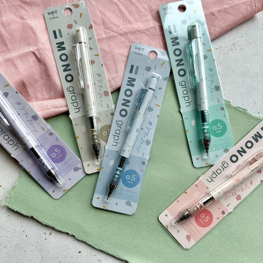 (TẶNG NGÒI 0.5MM) BÚT CHÌ BẤM TOMBOW MONO GRAPH 0.5MM (BÚT CHÌ LẮC, TỔNG HỢP NHIỀU PHIÊN BẢN)