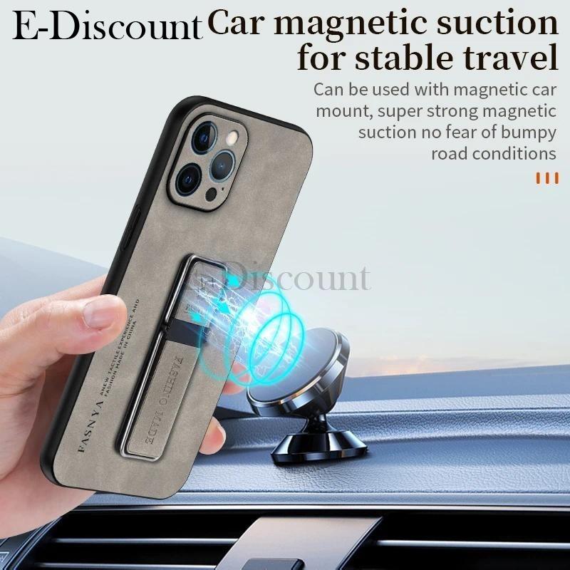 New Phone case infinix Smart10 Plus Back cover Ultra-thin Magnetic Holder Sheepskin Camera Protection Shock Absorption For infinix Smart 10 + case.