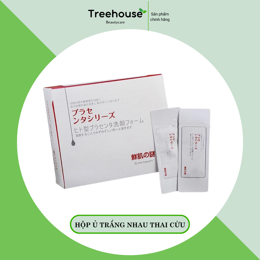 Ủ trắng nhau thai cừu Nhật Bản 1 hộp 50 gói