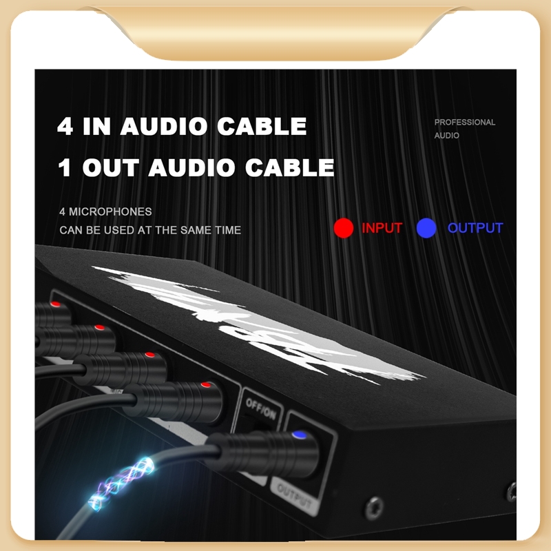 Feedback Suppressor for Wireless/Wired Microphones - Anti-Howling Feedback Controller