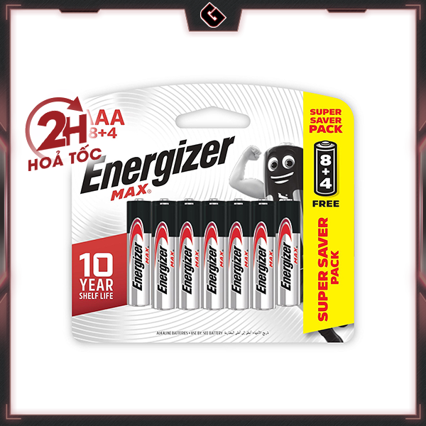 Pin energizer max aa, aaa - hàng chính hãng