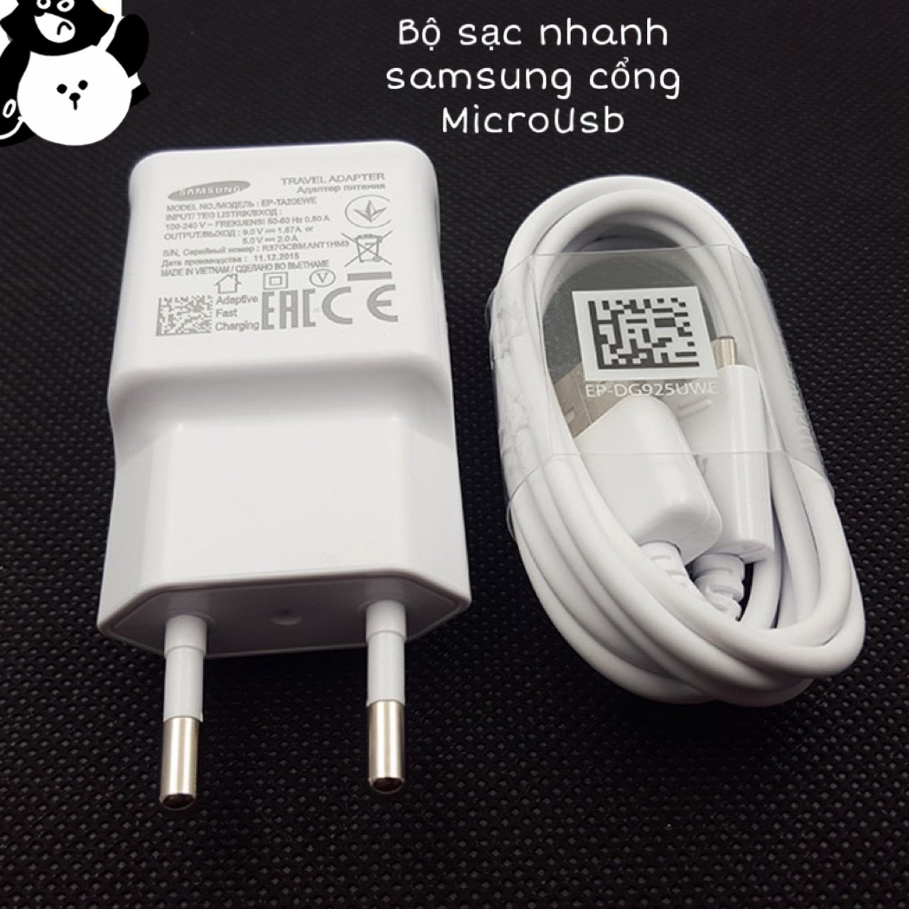 Bộ sạc nhanh Sam sung chuẩn 3.0 new
