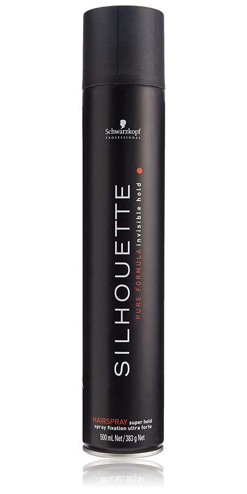 Schwarzkopf Silhouette Invisible Super Hold Hairspray - 300ml / 500ml ...