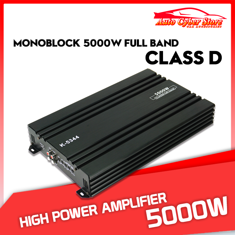 High Power Amplifier Monoblock 5000W Class D FULL BAND Amplifier MOSFET