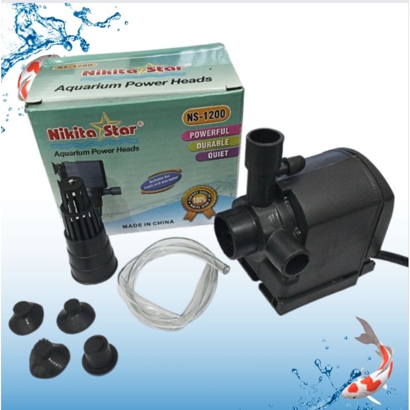 Pompa Kolam Aquarium NIKITA STAR NS 1200