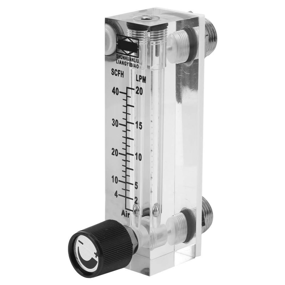AAVGH Acrylic Flow Meter LZM-6T 2-20LPM Oxygen Flow Meter with