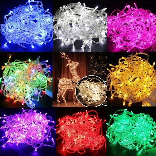 Dây đèn led chớp nháy đủ màu, độ dài 4,7 mét . Trang trí lễ hội