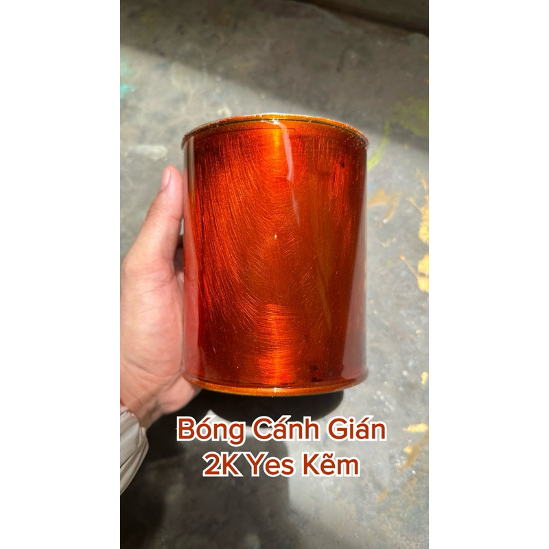 Bóng Cánh Gián 2 Thành Phần 2K Yes ( Nhanh Khô, Bóng Cứng, Bền Màu, Không Ngã Vàng )