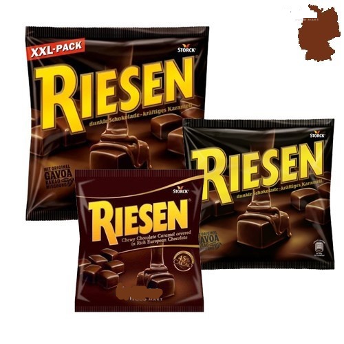 Kẹo Socola Bọc Caramen hiệu Riesen 231g