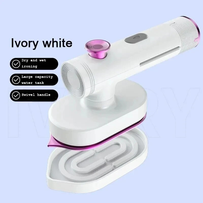 SG Stock 💯 Portable Steam Iron Travel Garment Steamer Mini Iron Steamer