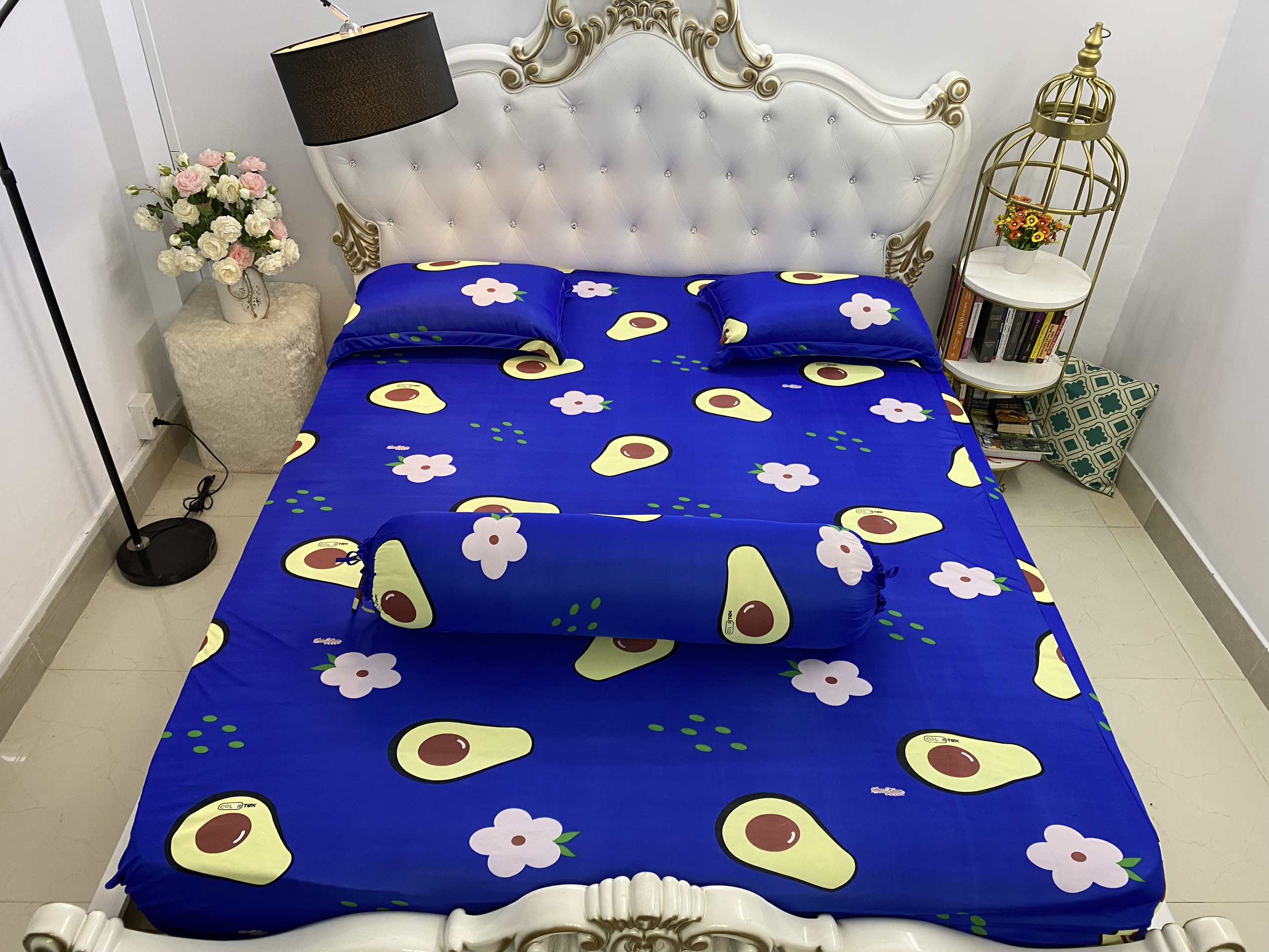 [HCM]Bộ Drap gối  Thun Hàn Quốc mát lạnh { 4 món }/đủ size.