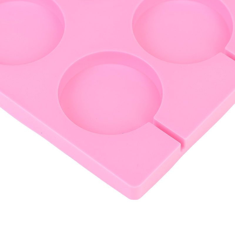 8 Holes Silicone Mold Big Round Lollipop Mold Cake Decorating Tools Kitchen Tool