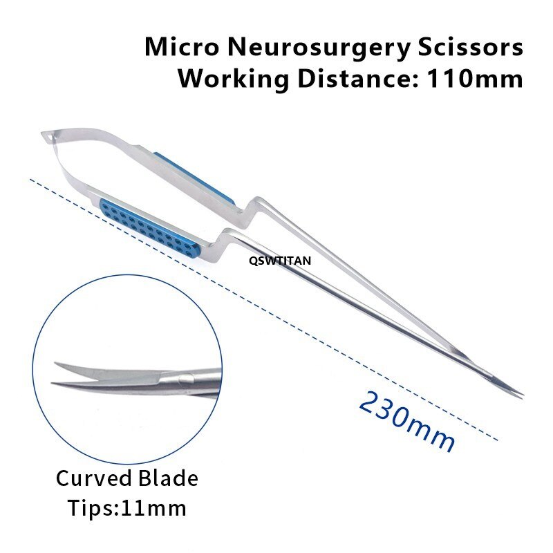 Stainless Steel Microsurgical Scissors Instruments
