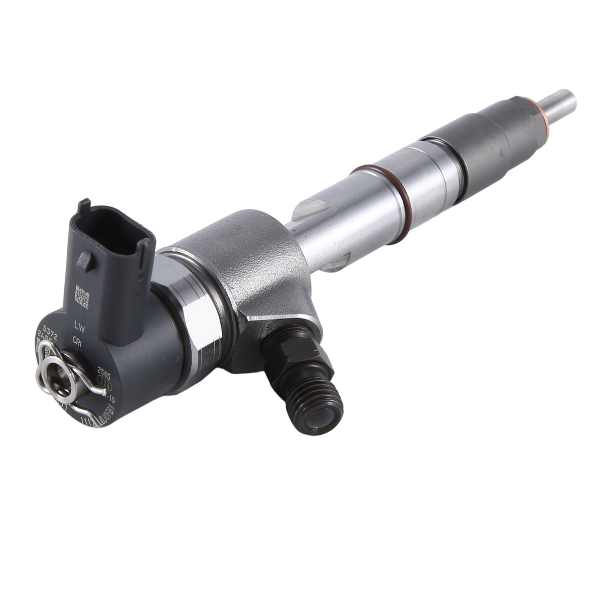 0445110694 New Common Rail Crude Oil Fuel Injector Nozzle Silver Crude