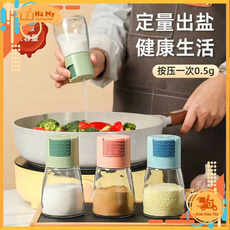 (1 Lọ) Lọ Đựng Gia Vị, Hũ Đựng Gia Vị