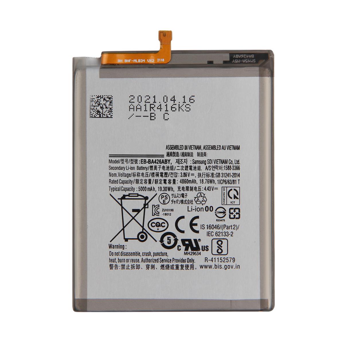 Samsung Galaxy A72 4G Battery EB-BA426ABY Replacement Premium Quality 5000mah Battery For Samsung Galaxy A72 4G