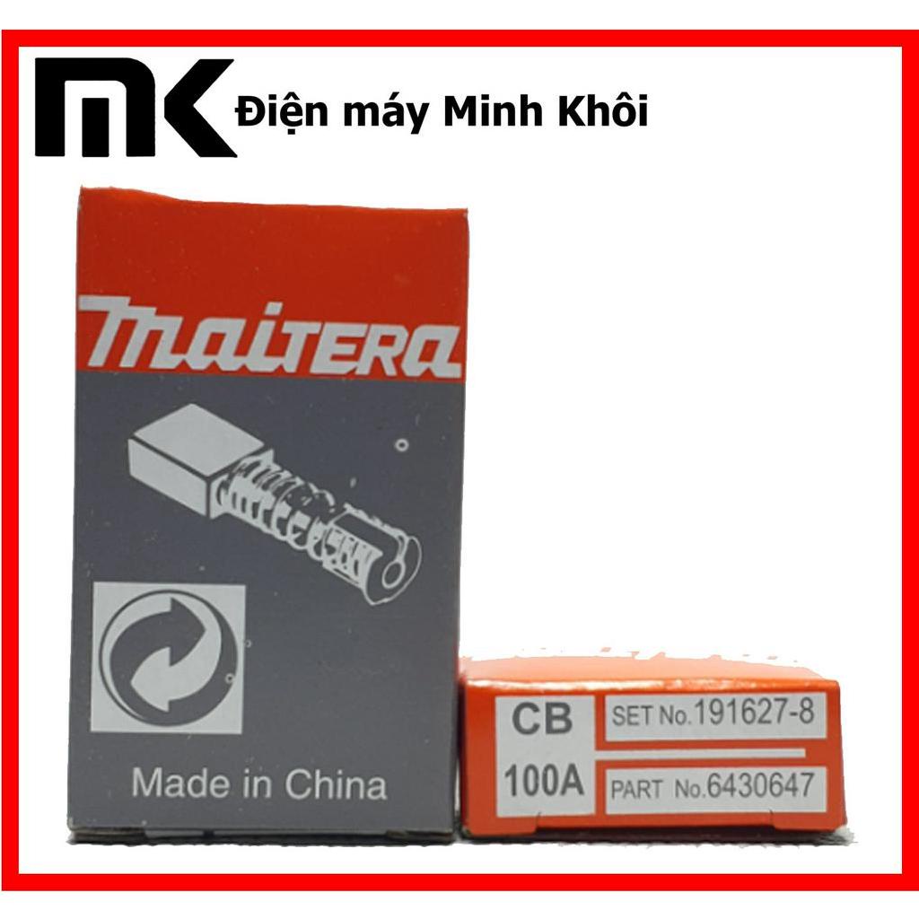Chổi than 100 ( 10 x 6 x 14.5mm ) máy khoan, máy mài, máy cắt sắt...