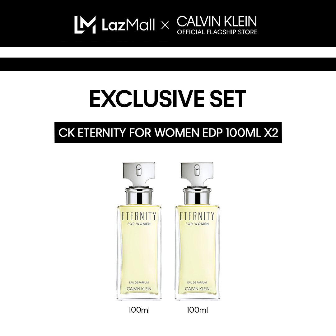 Calvin Klein Eternity for Women EDP 100ml x2 | Lazada Singapore