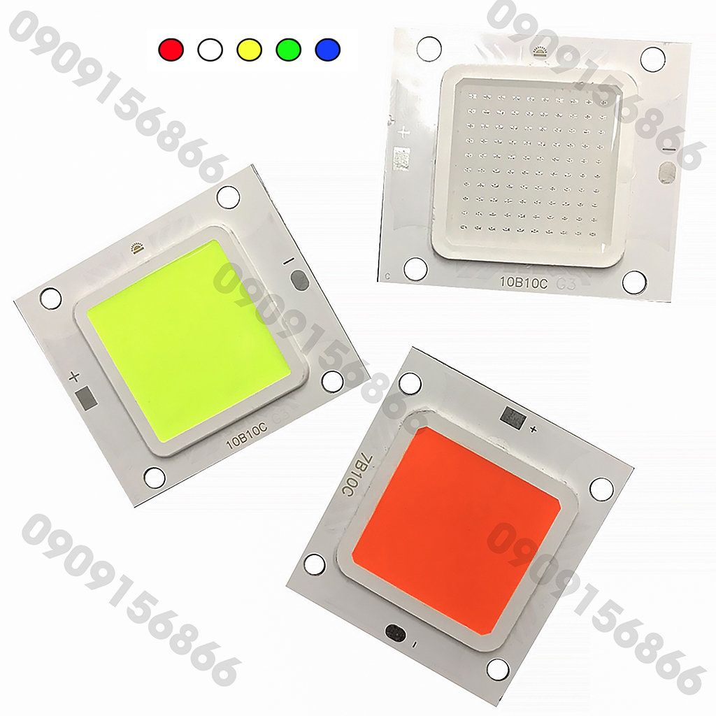 Mắt led cob 36v 50w, dùng cho pha led, đèn sân vườn