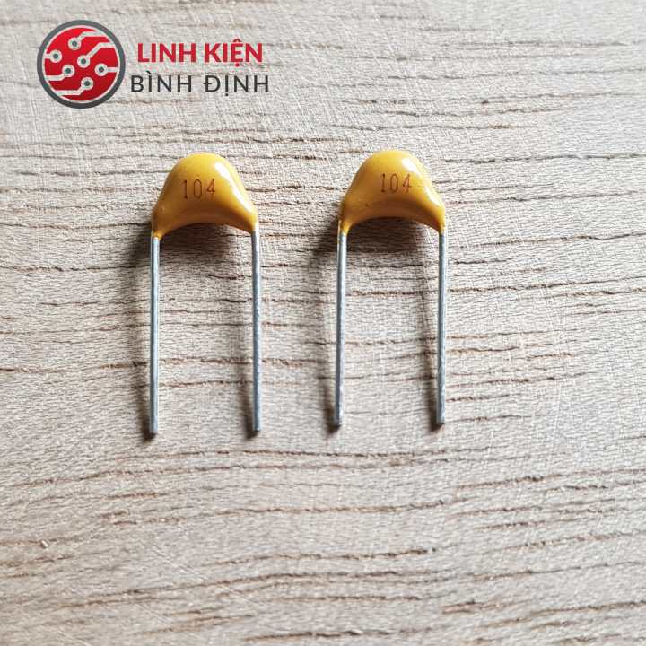 Tụ gốm vàng 104 túi 30 con