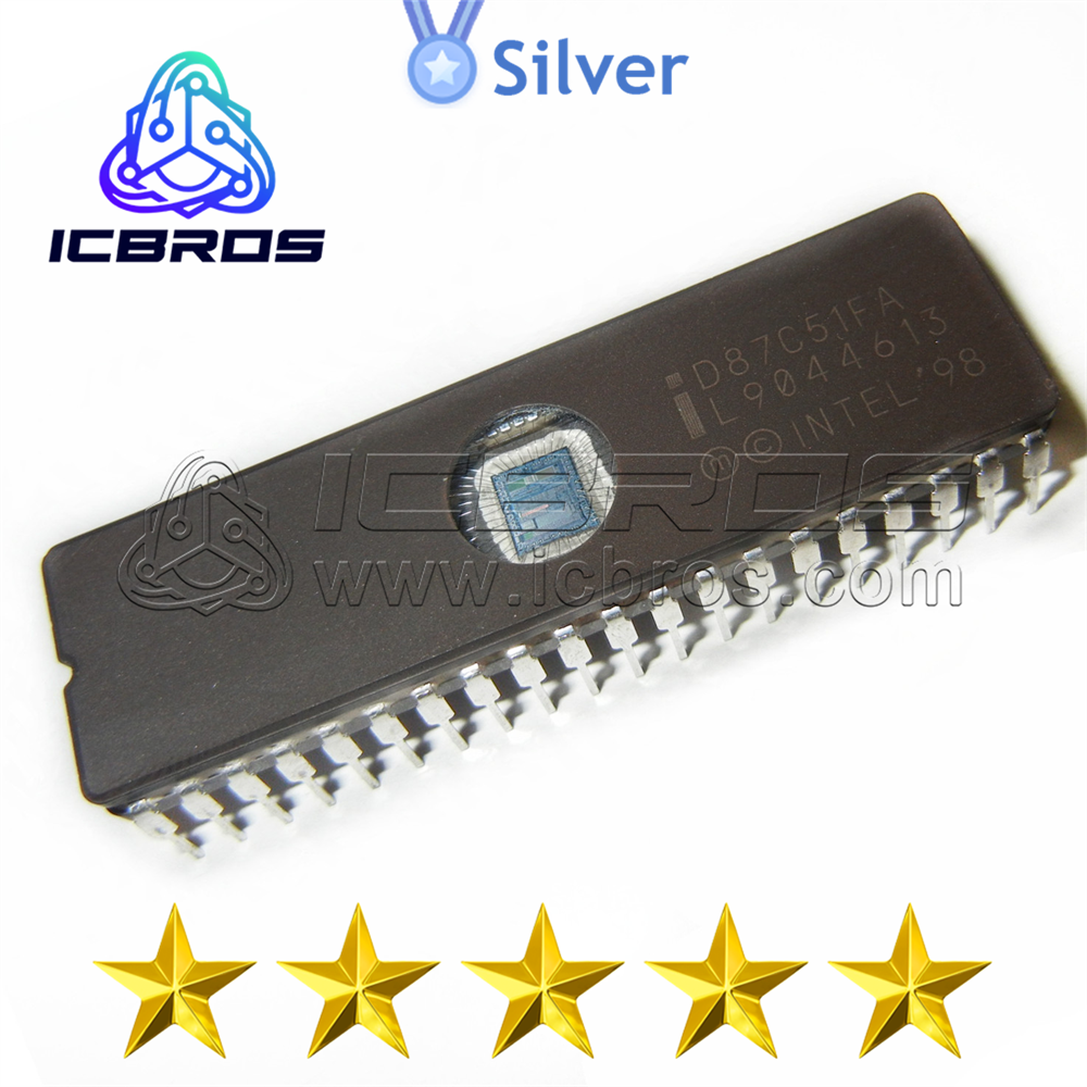 【Wireless】 D87C51FA DIP40 D87C51FA-1 Electronic Components DS5000-8-12 ...