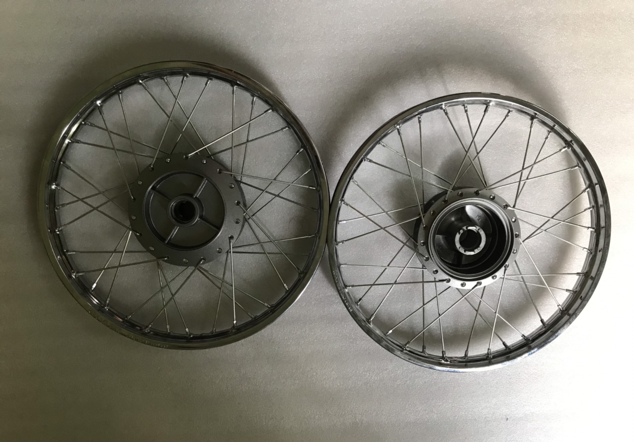Căm đùm niềng -vành nan sắt thắng đùm cho dòng xe Yamaha Sirius Jupiter Taurus gắn zin không chế cháo theo xe