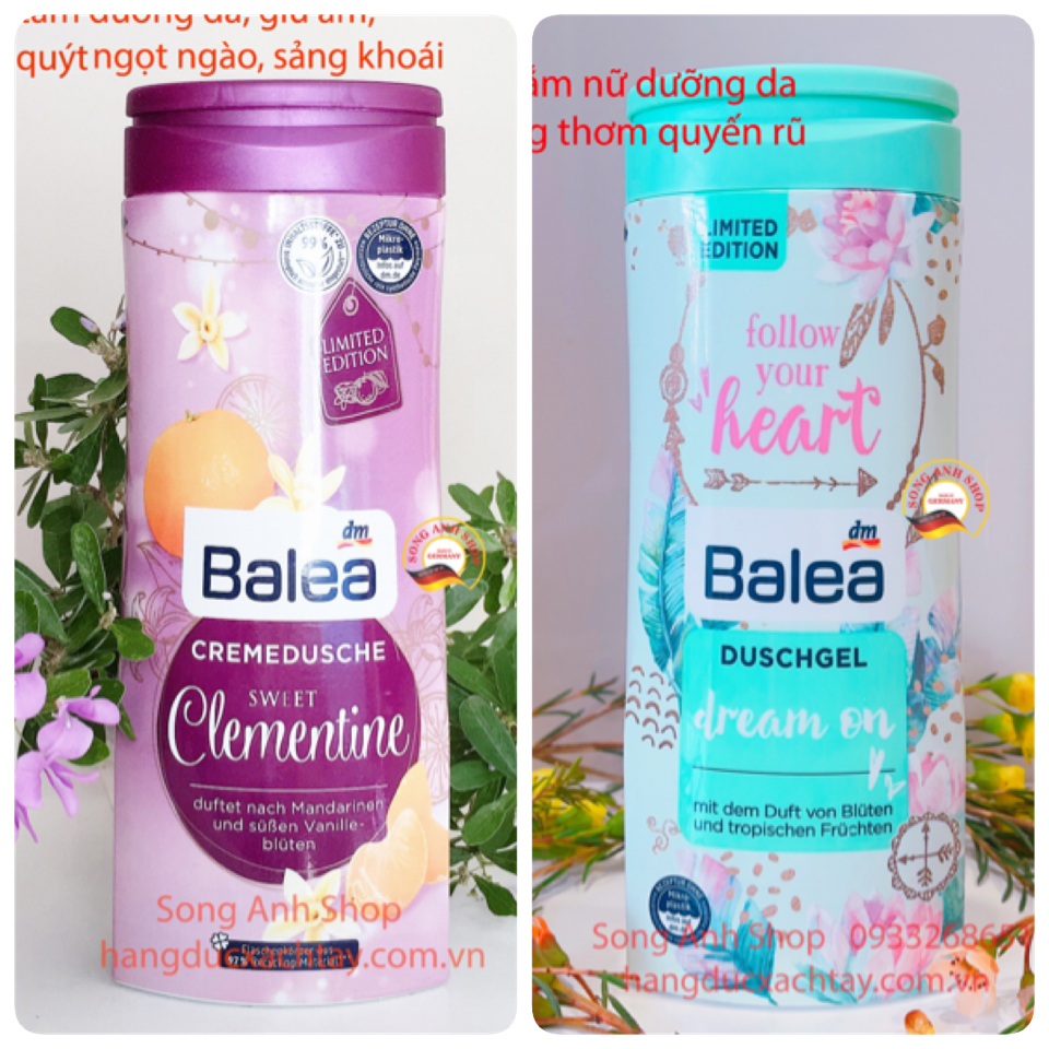 Shower cream Balea limited edition
