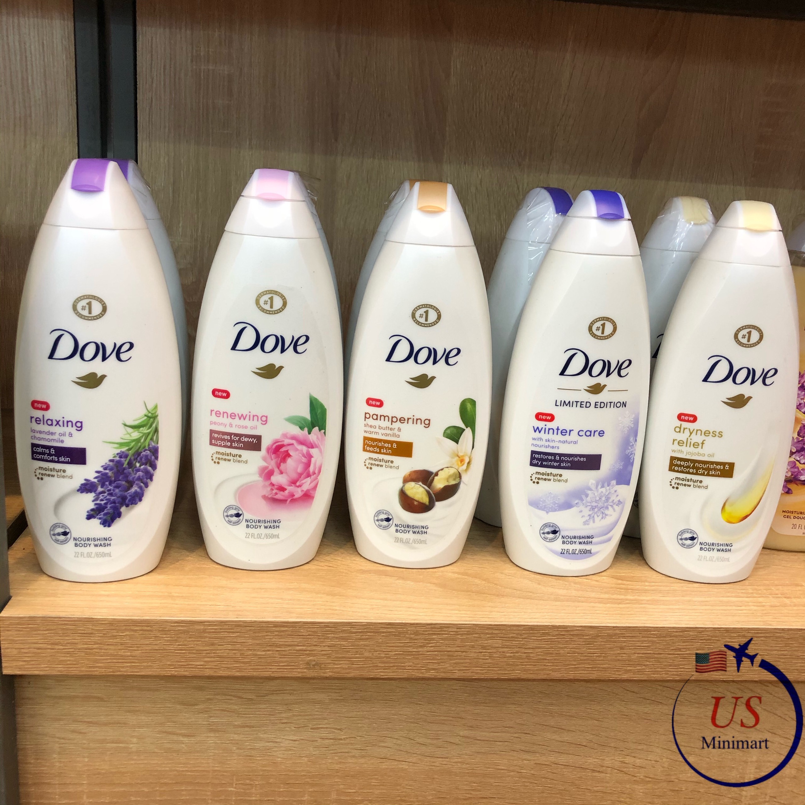 SỮA TẮM DOVE MỸ 650ml - USMINIMART