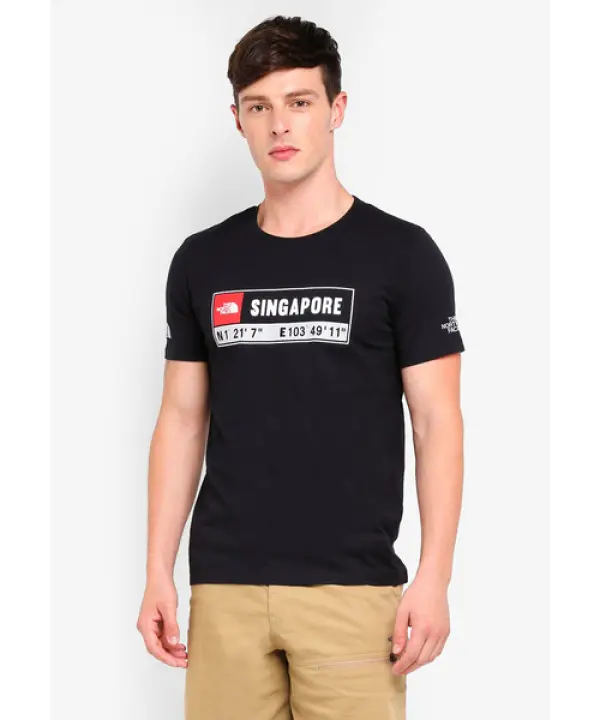 the north face gps t shirt
