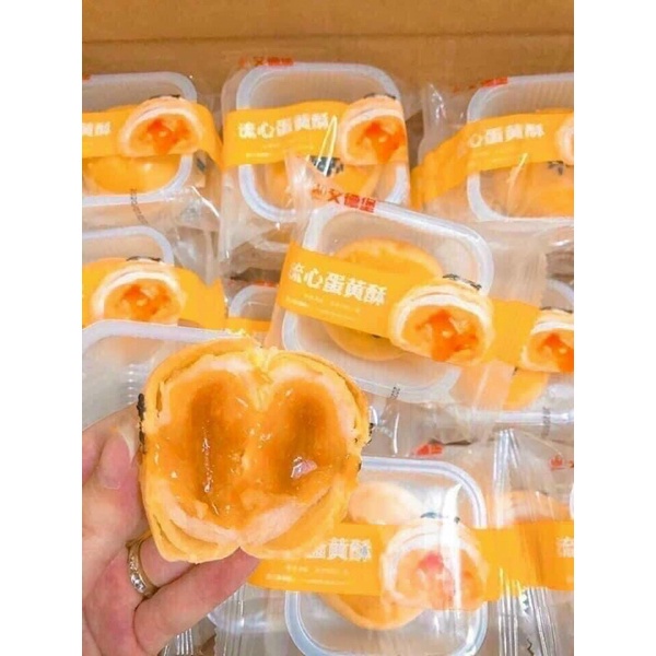 (FREESHIP) 1KG BÁNH TRỨNG  NHÂN TAN CHẢY SIÊU NGON